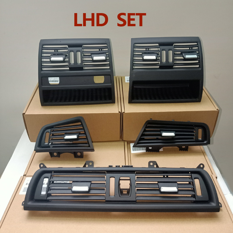 LHD RHD 左右ハンドドライバーダッシュボード空調 AC ベントグリルカバーパネル BMW 5 シリーズ F10 F11 520 525 530 535