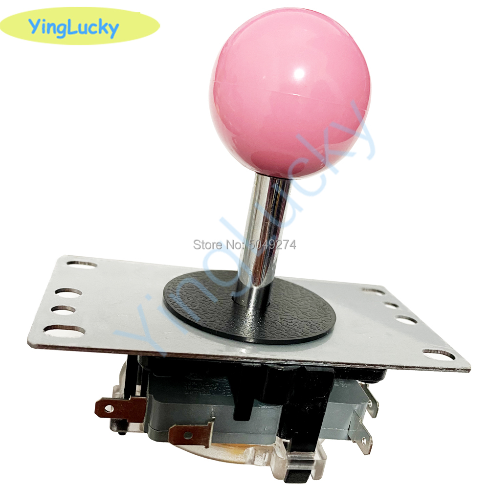 Arcade Joystick Chép Sanwa Joystick Tròn Cổ Điển Bóng Bầu Dục Bóng 4/8 USB Chiến Đấu Dính Bộ Điều Khiển Trò Chơi Cho Pandora Tay Cầm