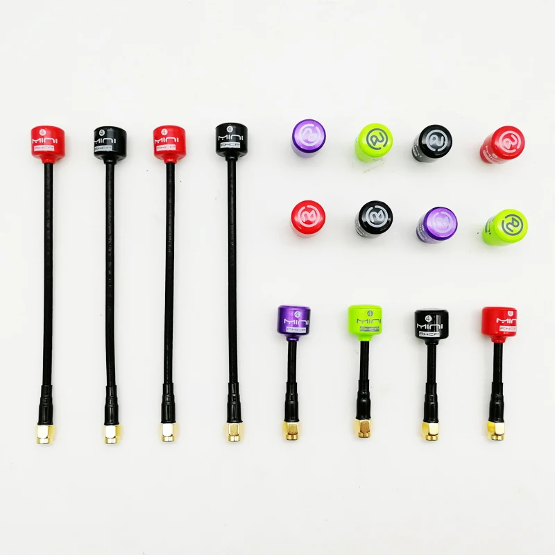 5.8G Lollipop 4 RHCP SMA/RP-SMA Ăng Ten 2.8Dbi Anten Độ Lợi Cao Cho RC FPV Phát/Thu Màn Hình bỉm Dán Goon Máy Bay Không Người Lái Một Phần