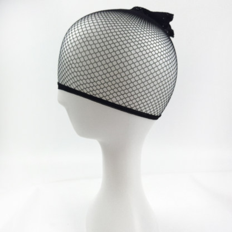 ขายส่งสีดํา Snood ไนลอน Hairnet วัสดุสําหรับวิกผมทํายืด Elastics ตาข่ายหมวกสําหรับวิกผมผู้หญิงอุปกรณ์เสริม