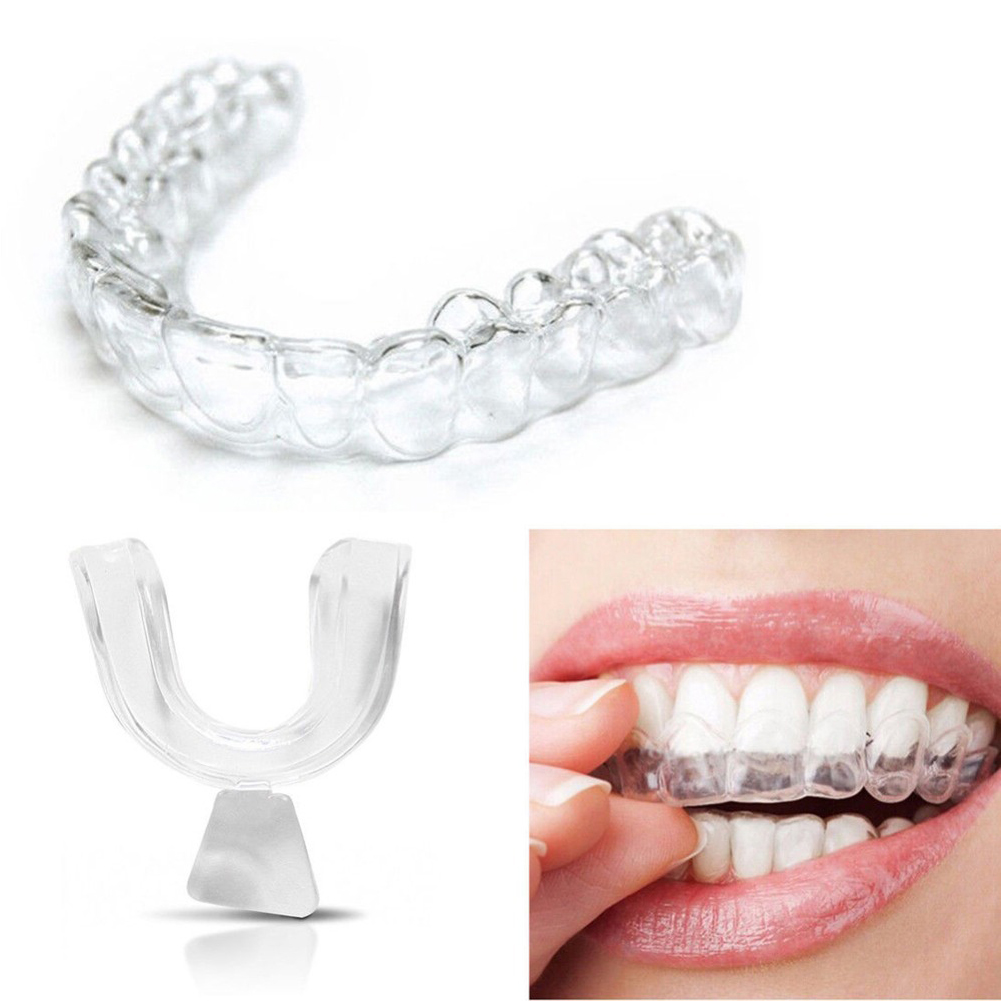2-8PCS Anti Snoring Bruxism Sleeping Mouth GUARD ถาดหยุดฟัน Sleep Aid Night GUARD GUM SHIELD ปาก Health Care