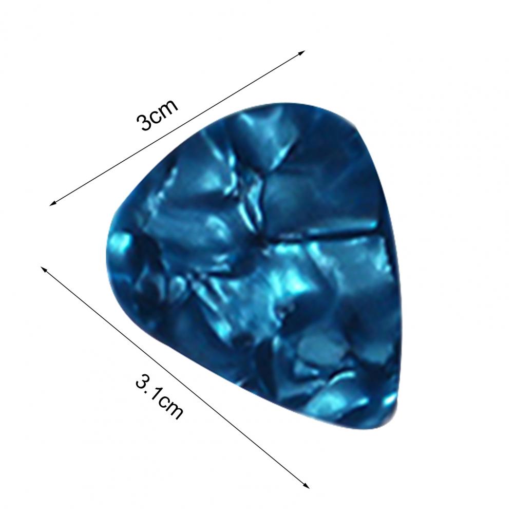 10 Chiếc Mới Âm Phím Đàn Guitar Phím Plectrum Celluloid Điện Mịn Đàn Guitar Chọn Phụ Kiện