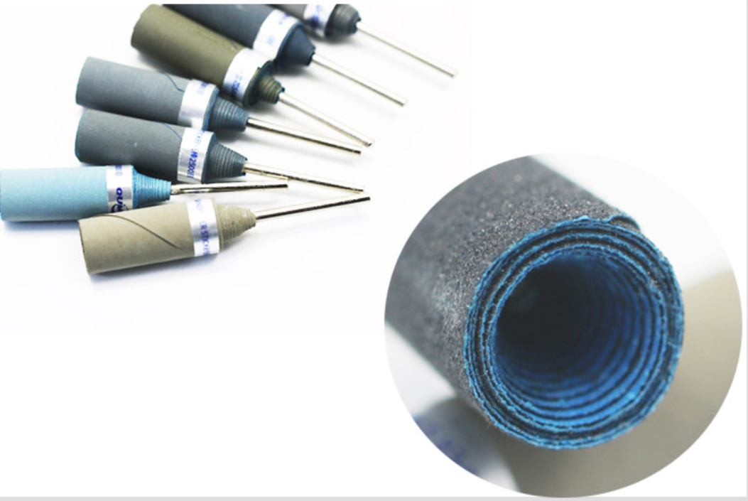 ホット販売プロフェッショナル 13 個シリンダーサンドペーパーロッド電気研磨研削ヘッドサンドペーパーロッドジュエリー作成ツール