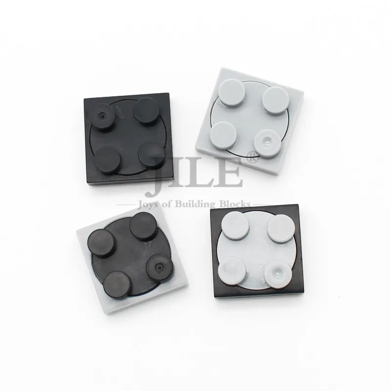 20 piezas bloques de construcción Moc tocadiscos Base de placa 2x2 con tapa 3680 3679 DIY ladrillos creativos compatibles clásicos piezas de ensamblaje