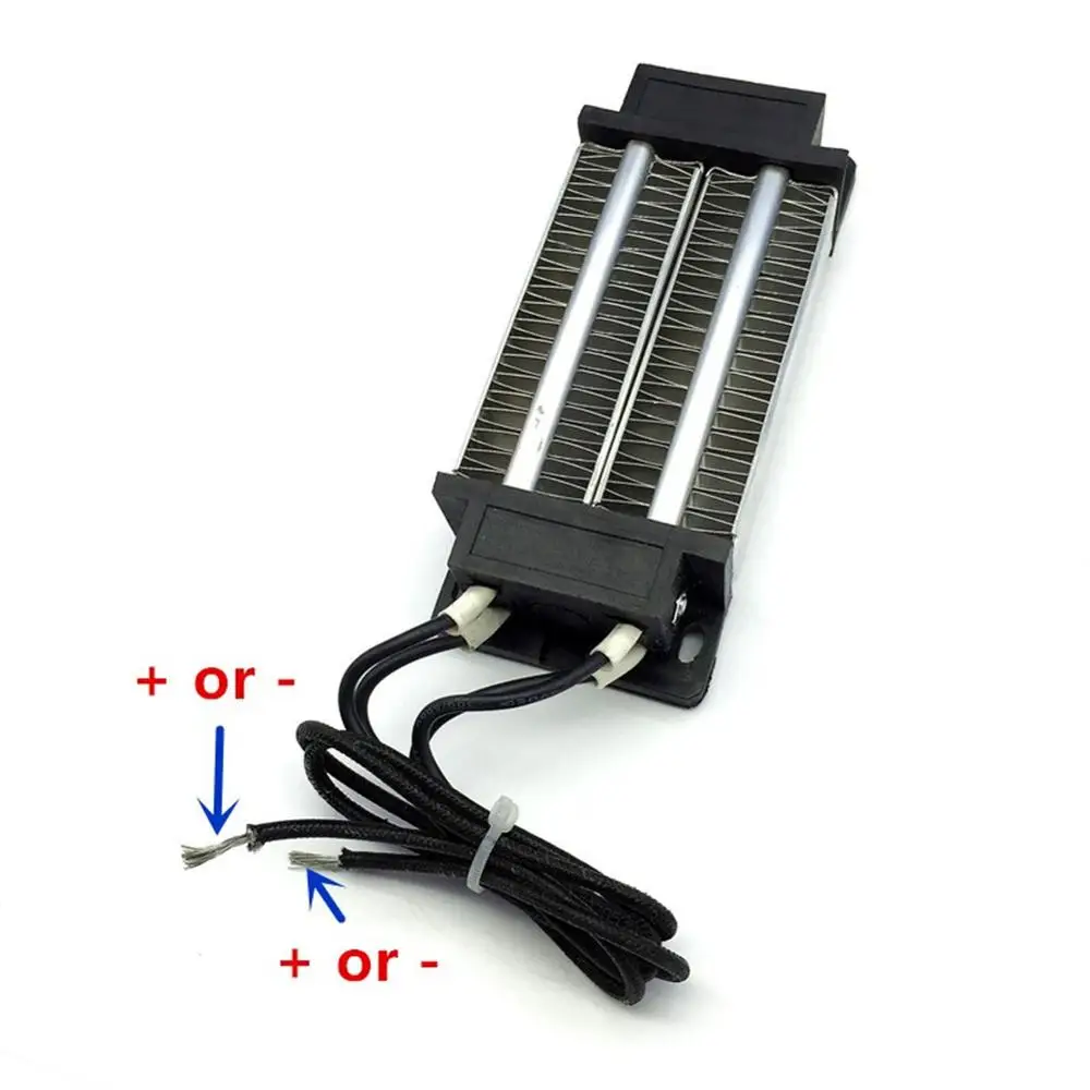 Calentador PTC DC/AC 12V 150W/200W elemento calefactor termostático calentador de aire multifunción aislamiento incubadora calentador 1 ud.