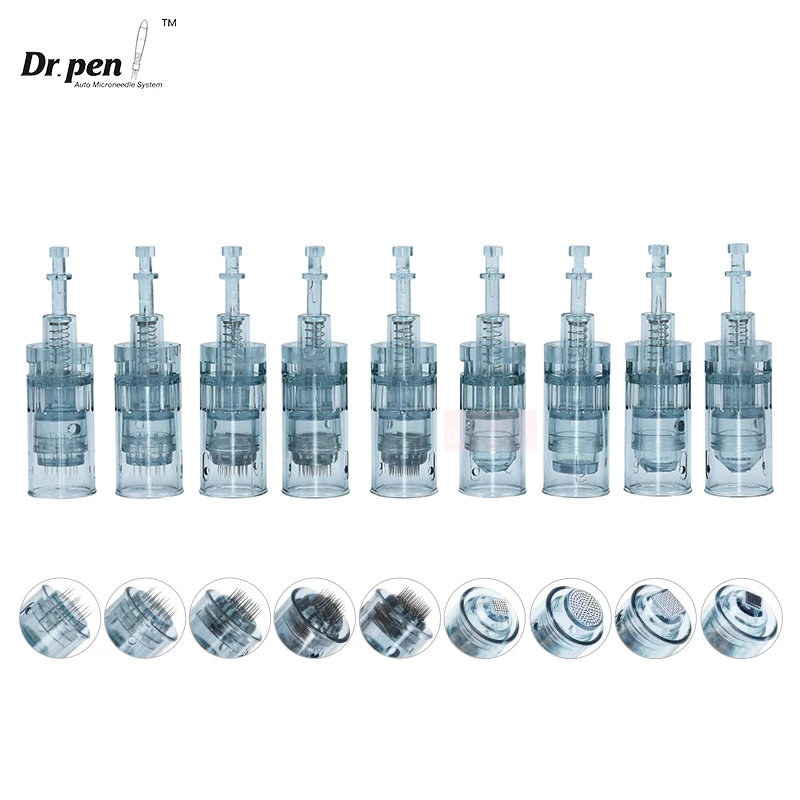 Dr. Bút M8 Microneedling Hộp Kim 30 Chiếc 11 Pin 16 Pin 24 Pin 36 Chân 42 Pin Tròn Nano 3D nano 5D Nano Thay Thế