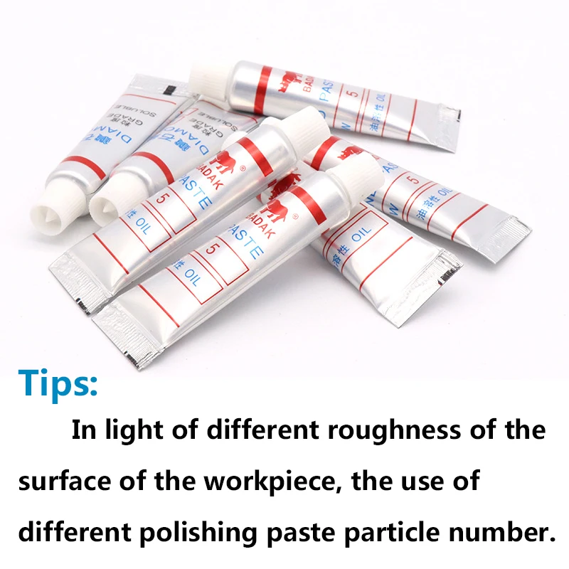 12pcs W0.5 ~40 Diamond Polishing Abrasive Paste Compound Syringes Grinding Polishing Lapping Paste Micron Glass Metal Tools