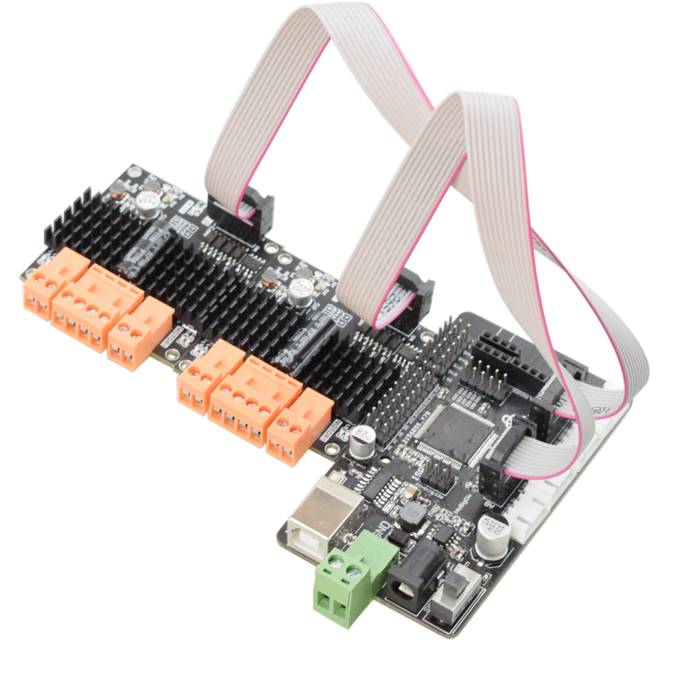 24V 4WD High Power DC Motor Drive Control Kit PWM Geschwindigkeit anpassen mit Arduino Development Board Smart Robot Car Controller