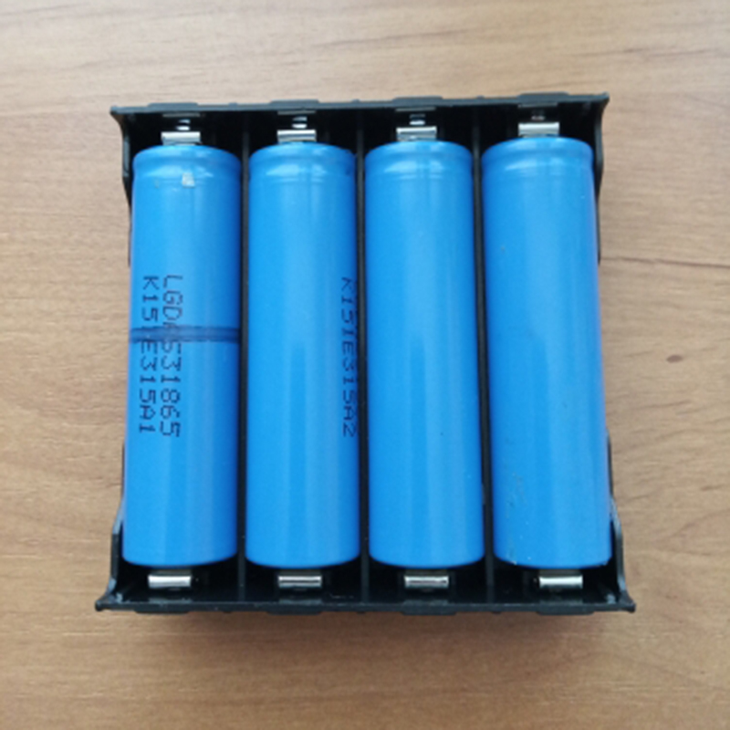 New DIY ABS 18650 Ngân Hàng Điện Trường Hợp 1X 2X 3X 4X 18650 Pin Hộp Bảo Quản 1 2 3 4 Khe Cắm Pin Hộp Đựng Cứng Pin