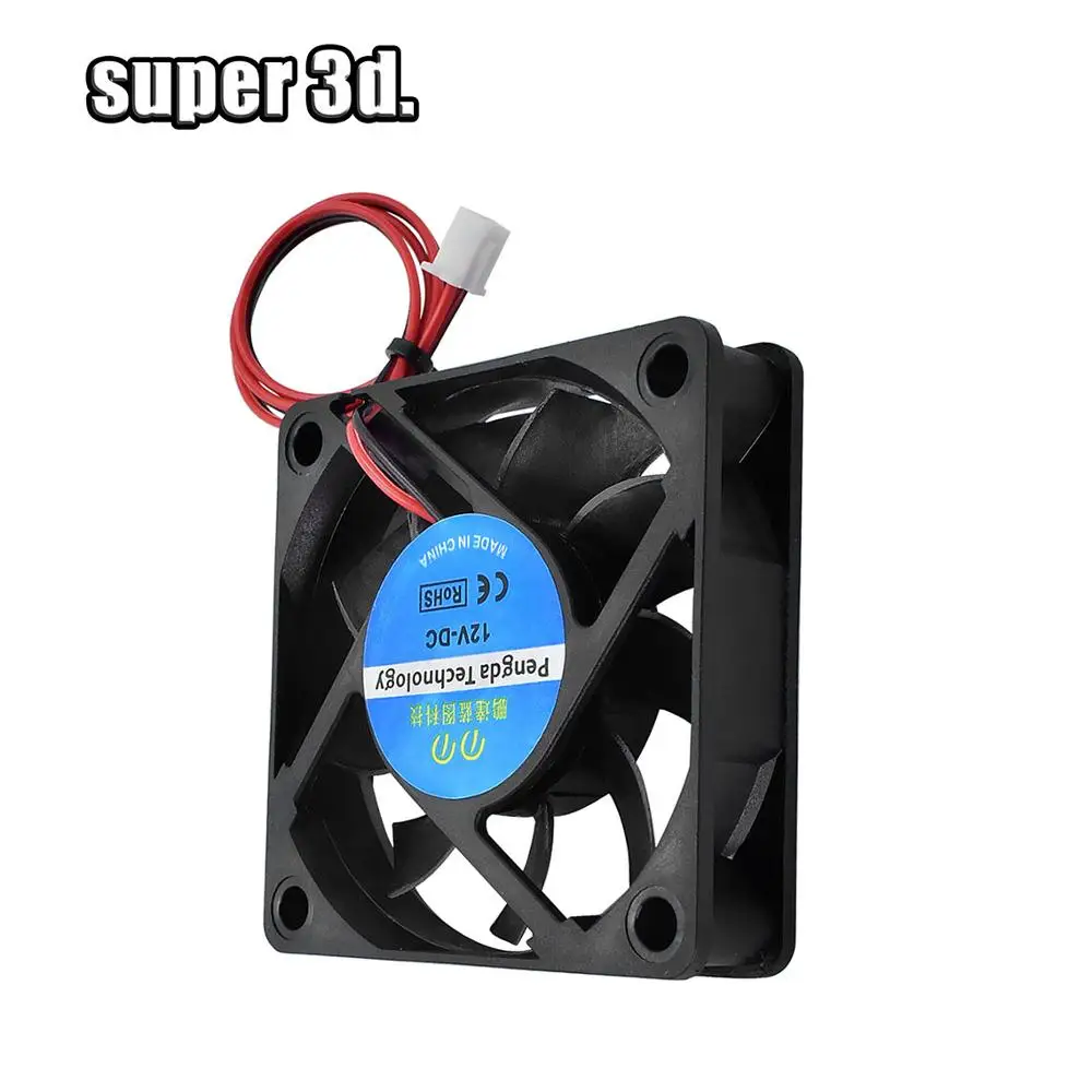 Năm 6015 Làm Mát Quạt Tản Nhiệt 12V 24V Với Dupont Dây Không Chổi Than 60Mm 60*60*15 MM 3D In Phần Mát Tản Nhiệt Êm
