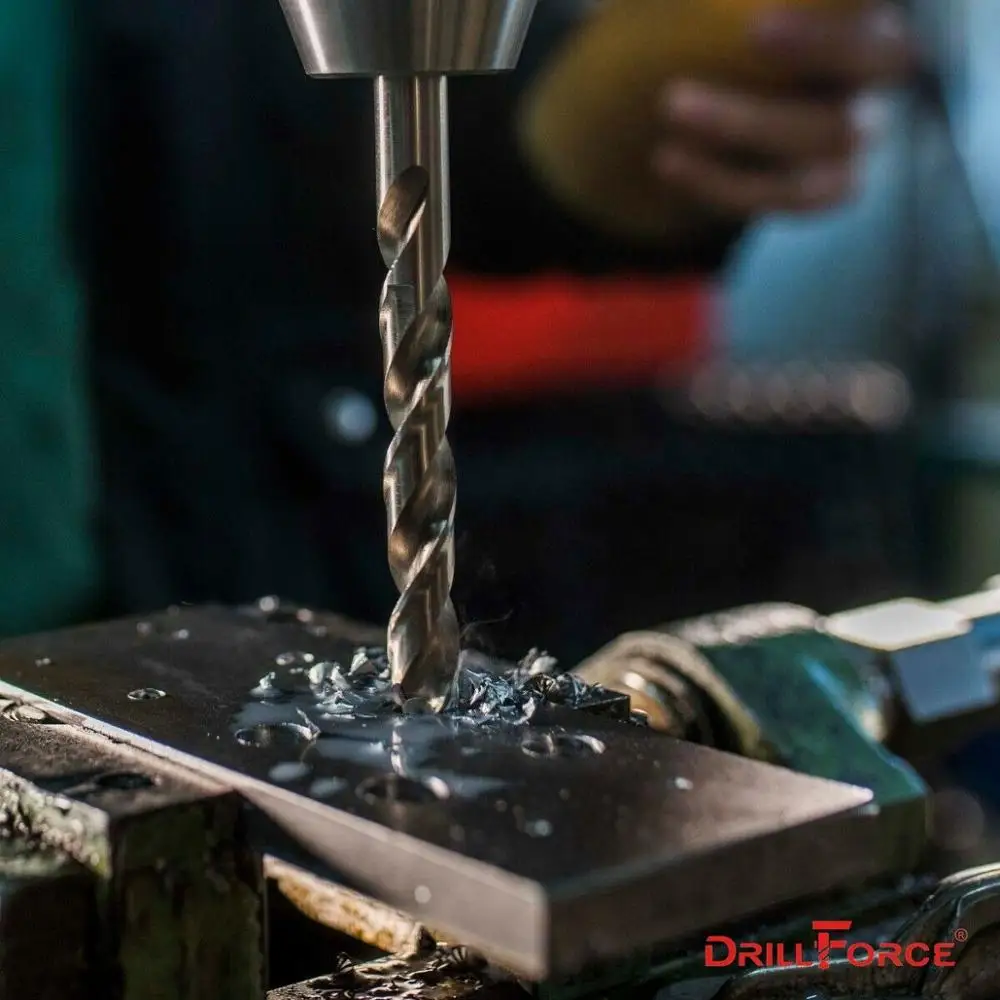 10 Chiếc 0.5Mm-8.0Mm M35 HSS-CO Coban Khoan HSS Mũi Khoan Xoắn Chút Cho Thép Không Gỉ (0.5/1.5/2/2.5/3/4/4.5/5/5.5/6/6.5/7/8Mm)