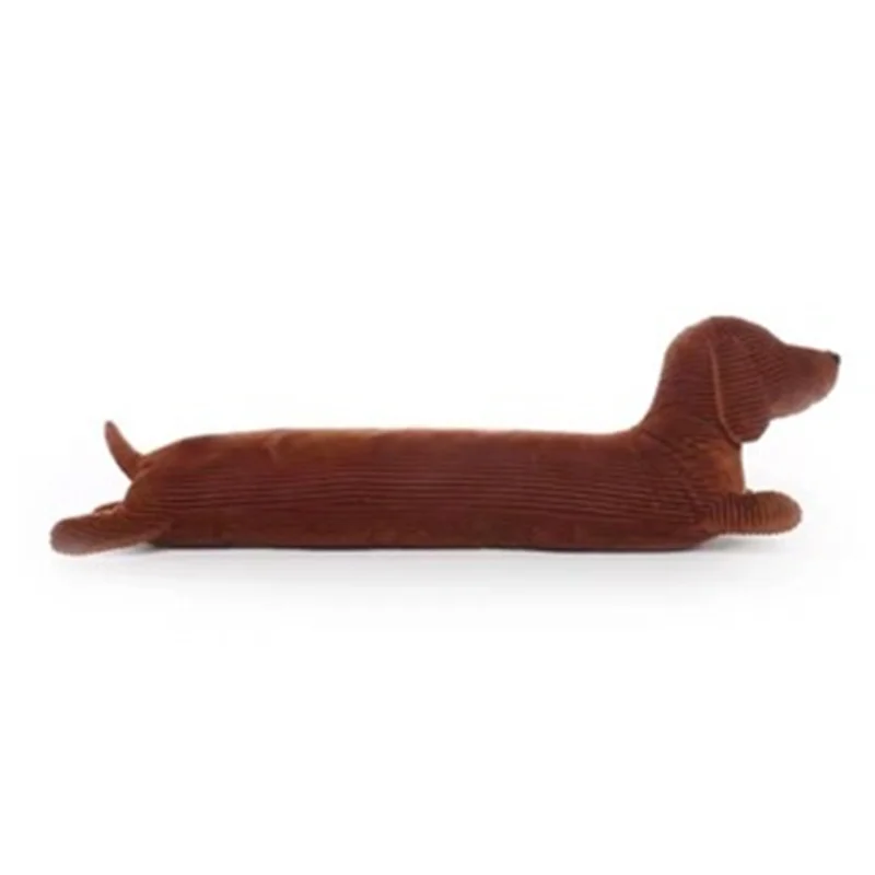50 ~ 110Cm Chó Dachshund Hình Dáng Sang Trọng Gối Sống Động Như Thật Nhồi Bông Ném Đệm Ghế Sofa Trang Trí Nhà Dài Chó gối Quà Tặng
