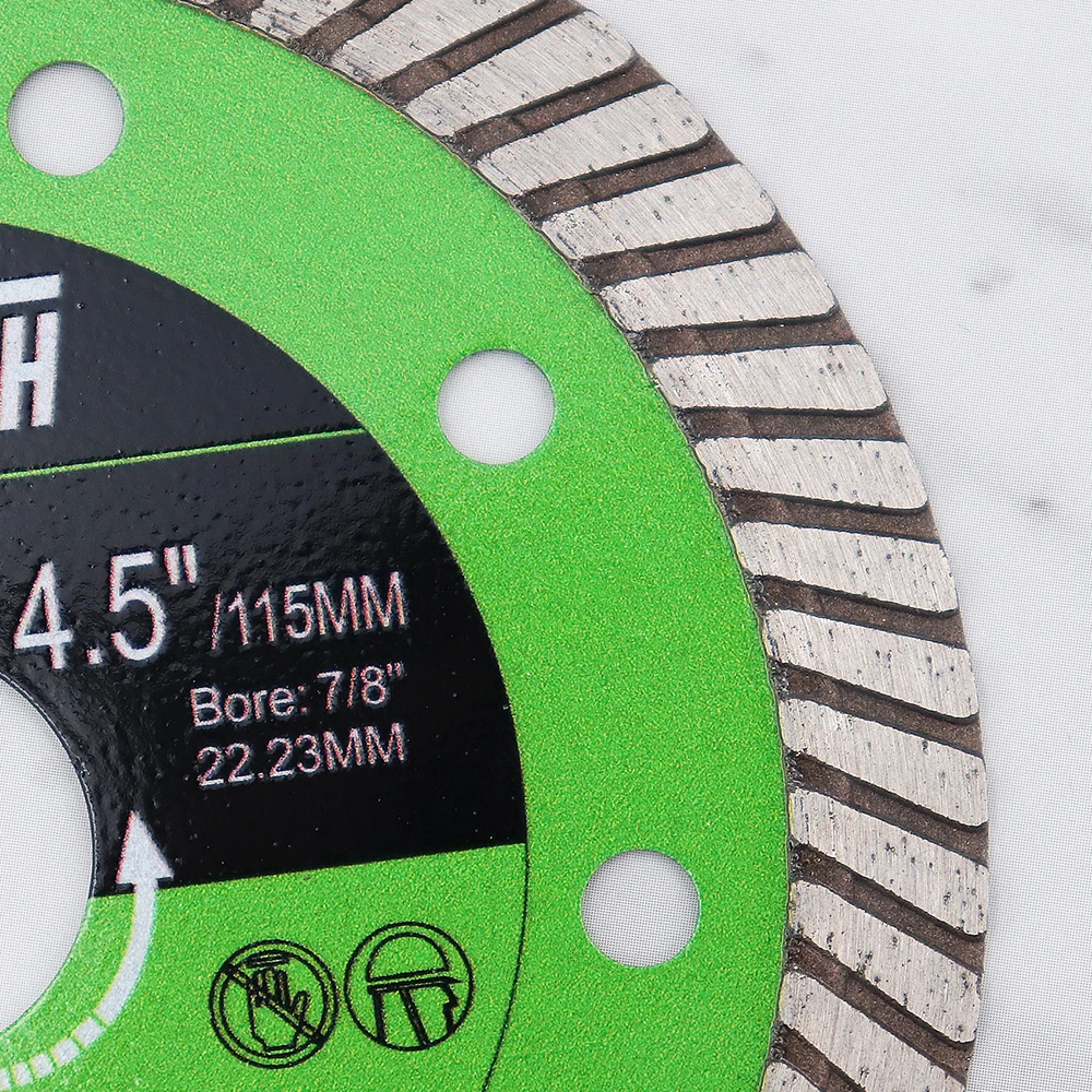 FACHLICH 1/2/5pcs 4/4.5/5inch Super-Thin Diamond Turbo Cutting Saw Blades Ceramic Tile Granite Marble Cutting Disc 105/115/125mm