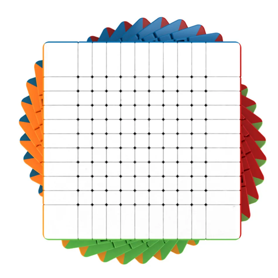 Moyu meilong 13x13 12x12 11x11 10x10 9x9 cubos mágicos velocidade cubos de quebra-cabeça brinquedos de quebra-cabeça profissional para crianças presente cubo
