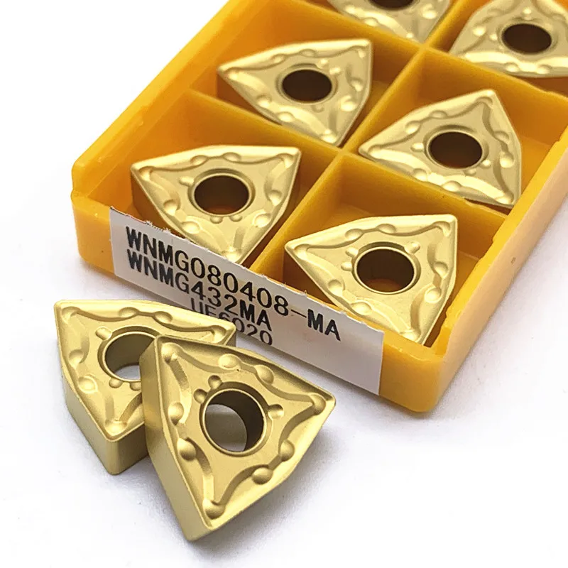 Carbide insert WNMG080404 WNMG080408 MA VP15TF UE6020 US735 High-Quality External Metal WNMG 080404/0808 Milling Turning Tool