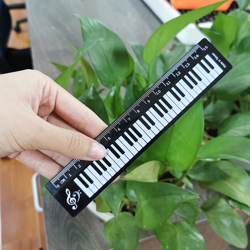 子供と学童のための音楽定規,1ピース,創造的な定規,卸売事務用品