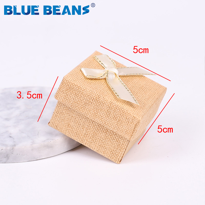 Hộp Đựng Trang Sức Cho Nhẫn Đính Bông Tai Vòng Cổ Vòng Tay Nơ Hộp Bông Tai Vòng Tay Đỏ Nâu Hộp Hình Tặng Quy Cách Đóng Gói