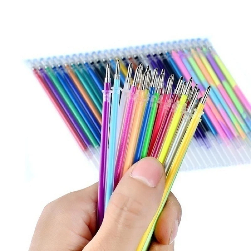 1.0Mm 100 Màu Bút Bi Huỳnh Quang Nạp Lại Chữ Màu Sắc Bút Êm Mực Tranh Graffiti Bút Học Sinh Sinh Viên Văn Phòng Phẩm 04116