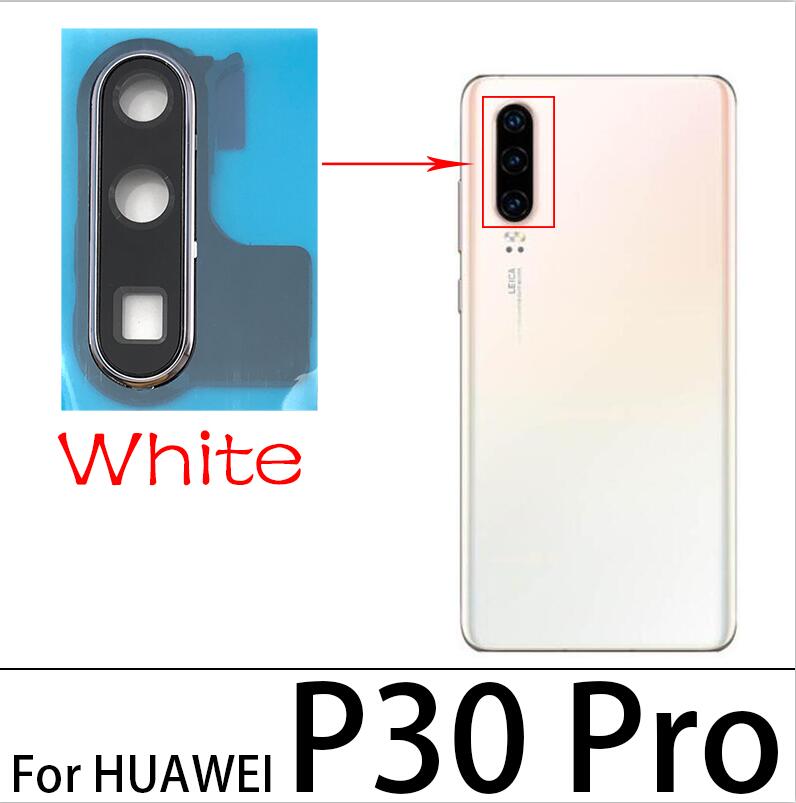 Hinten Kamera Glas Objektiv Abdeckung Mit Rahmen Halter mit Aufkleber Ersatz Für Huawei P30 Lite P30 Pro P30 Glas OBJEKTIV Mit Rahmen