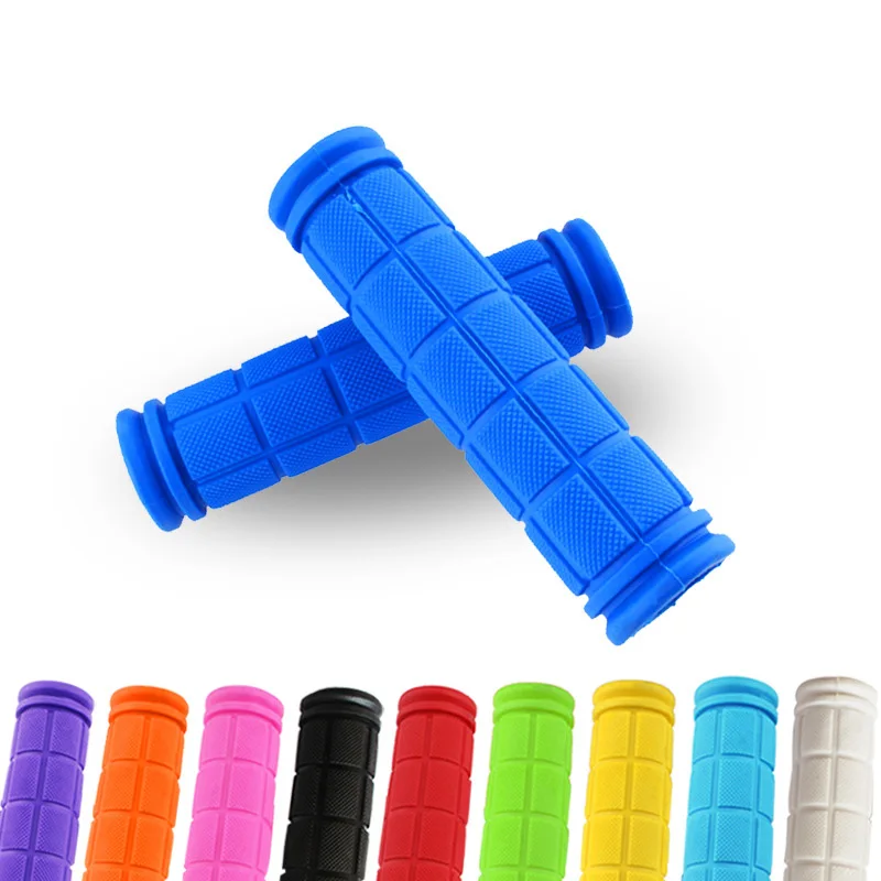 1 paar Fahrrad Lenker Griffe Anti-skid Fahrrad Griff Bar Griffe Gummi Abdeckungen Fixed Gear BMX MTB Mountainbike fahrrad Zubehör