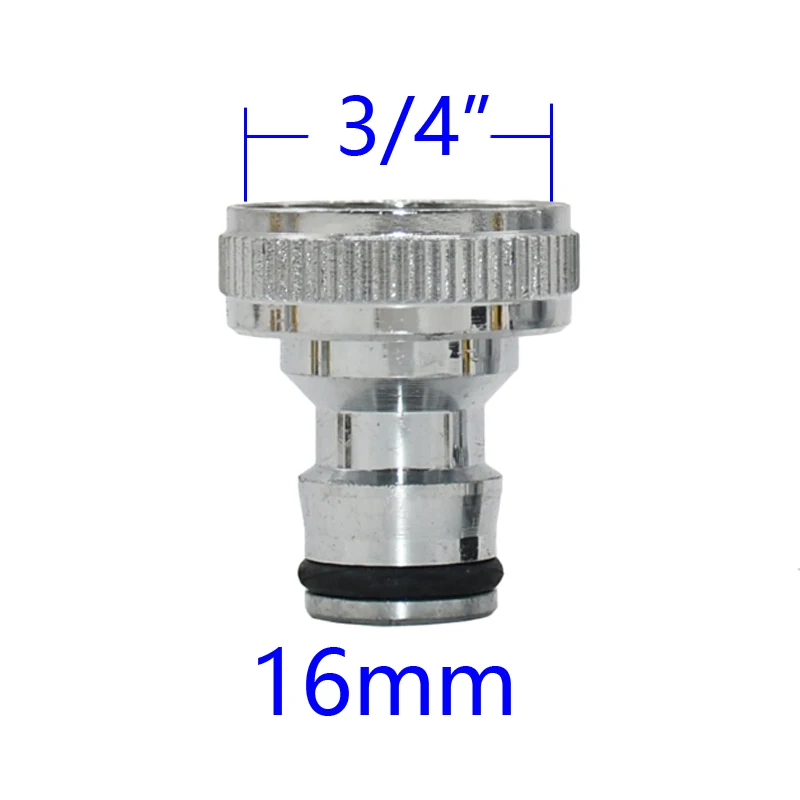 1/2 "3/4" 1 "Chủ Đề Đồng Đầu Nối Nhanh Tưới Vườn Adapter Tưới Nhỏ Giọt Đầu Vòi Bằng Đồng Đầu Nối Nhanh Ống Nối 1 Cái