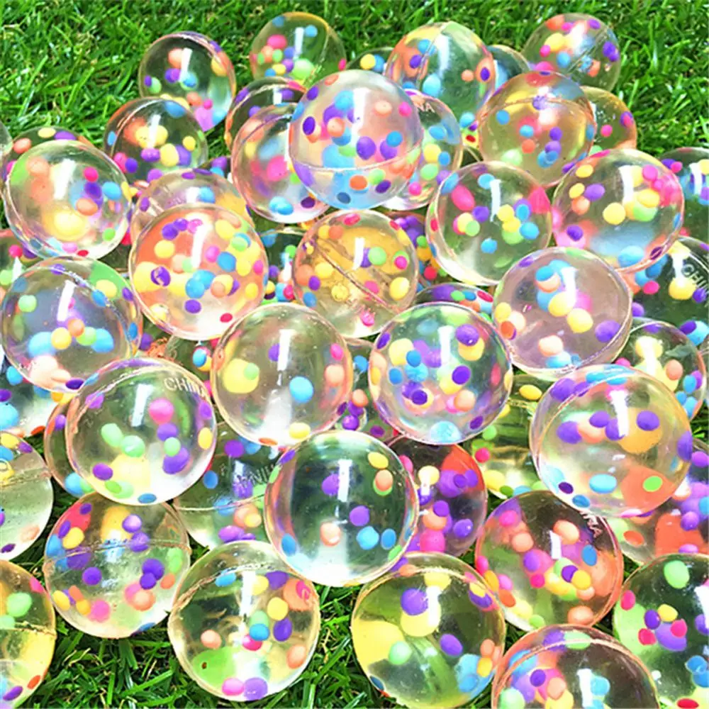 Bolas de juguete hinchables para niños, bolas de goma elásticas, 10 unidades, 30mm