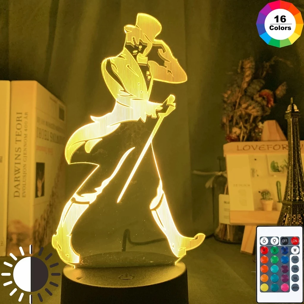 Luz Led 3D Johnnie Walker para mantener caminar, iluminación decorativa para Bar, habitación, luz nocturna alimentada por batería Usb, mesa colorida
