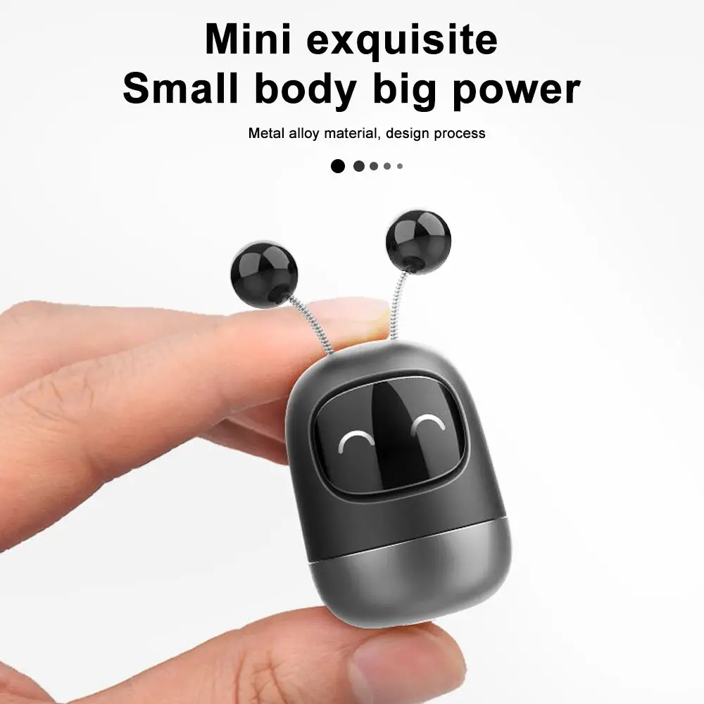Parfum Mobil Penyegar Udara Lucu Robot Aromaterapi Padat untuk Mobil Ventilasi Udara Outlet Penyegar Udara Klip Diffuser