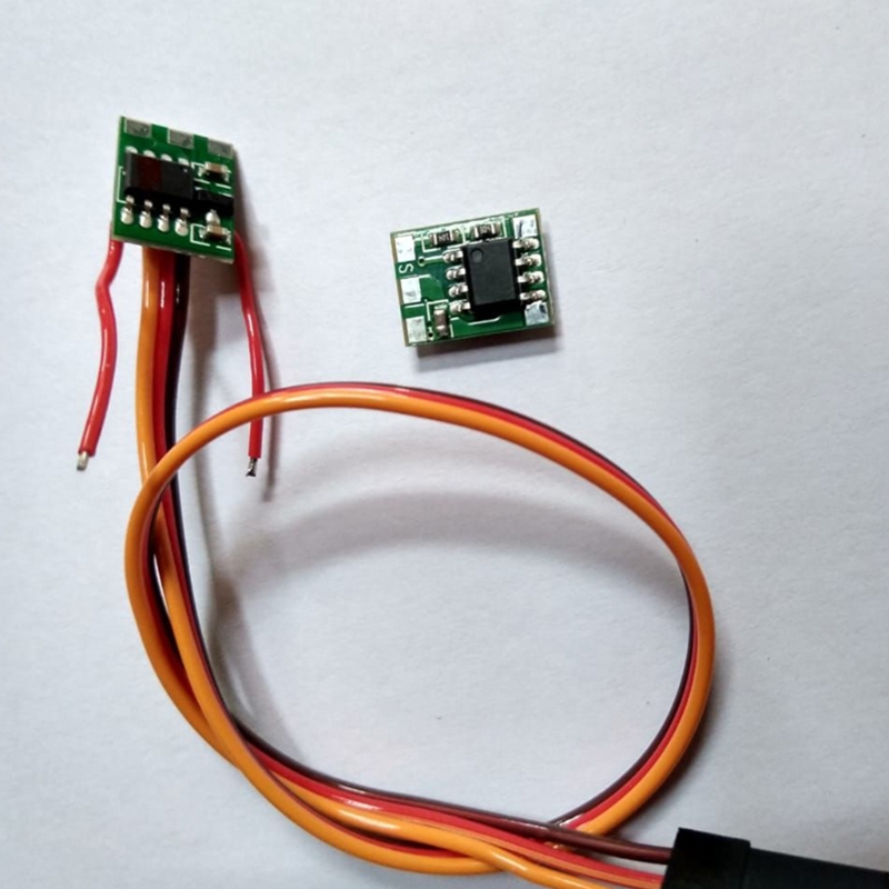 Placa de circuito de Control de cabrestante para coche de juguete a Control remoto, Micro 1A, doble vía, ESC, DC 5V, controlador electrónico de velocidad, 360 °, 1 ud.