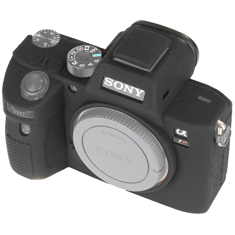 Untuk Sony A7M3 A7III A7R3 A7RIII Casing Pelindung Tubuh Kamera Karet Silikon Sampul Pelindung Tas Kamera Kulit