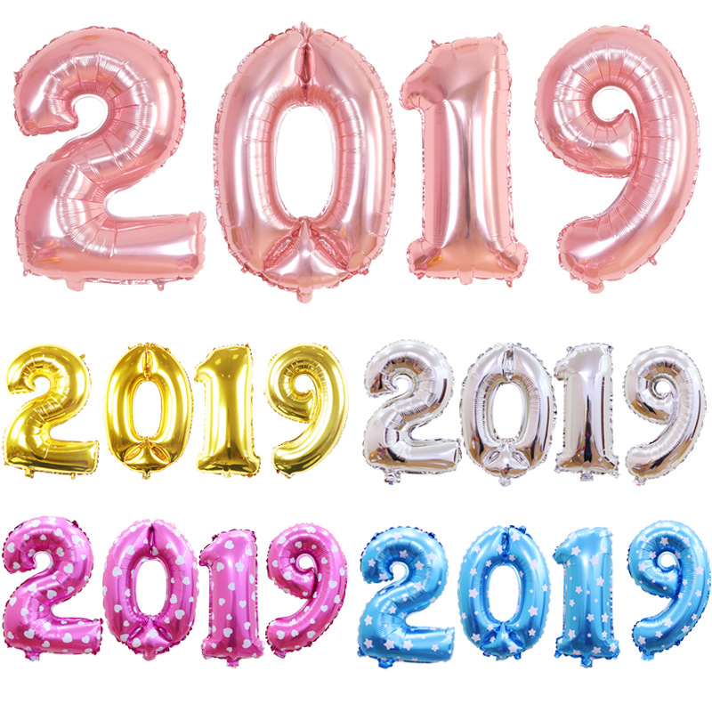 16 32 インチホイル誕生日バルーン番号バルーンフィギュア結婚式ハッピーバースデーパーティーの装飾子供風船誕生日