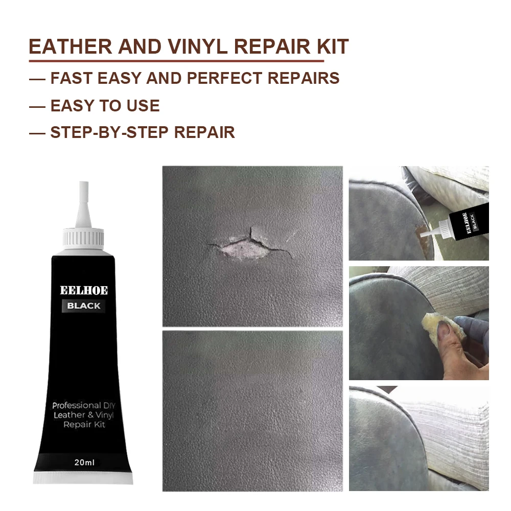 Gel de reparación de cuero avanzado, pasta de reparación de Color complementario, agente de crema de reparación de automóviles, accesorios para coche, 20/50ml
