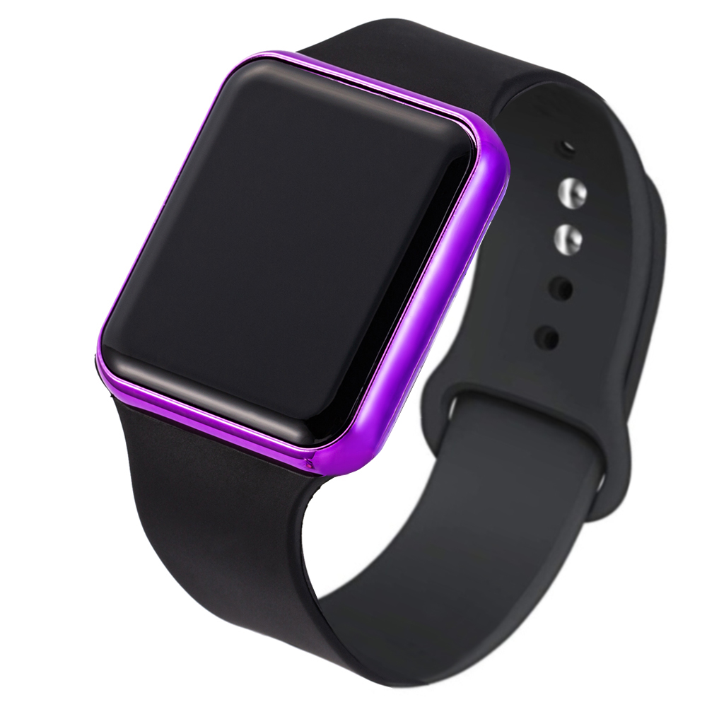 Reloj Digital deportivo 2025 para mujer y hombre, reloj electrónico LED cuadrado a la moda, reloj informal Simple para amantes, reloj para mujer