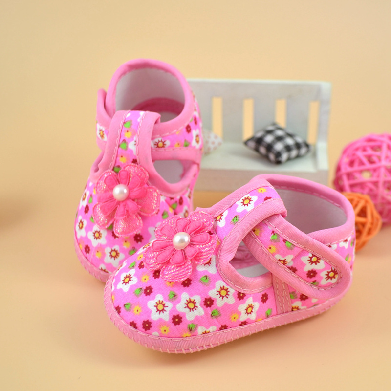 Sơ Sinh Bé Gái Đế Mềm Cũi Giày Tập Đi Cho Bé Canvas Sneaker Bé Zapatos Giày Bé Trai Giày Canvas Sneaker