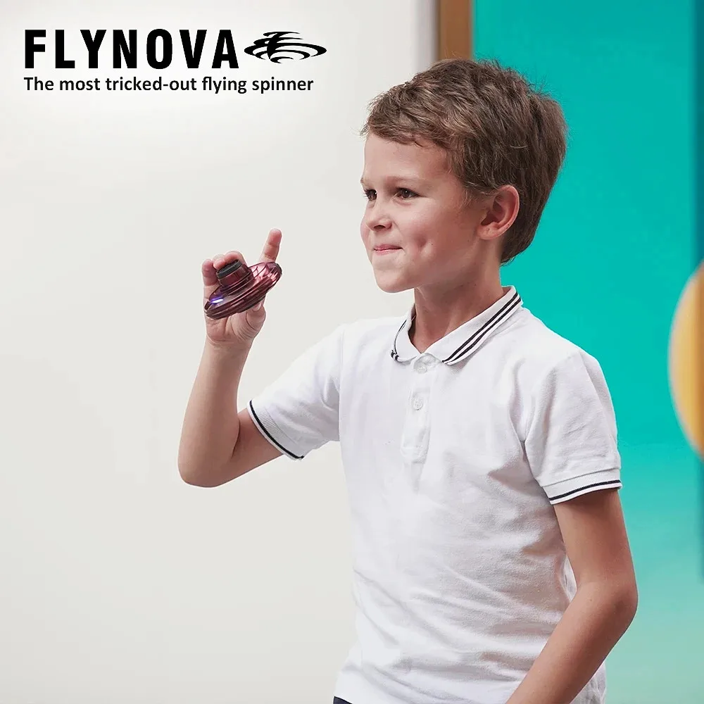 Bay Nova UFO Drone Fidget Bay Đồ Chơi Con Quay Spinner Mini Flyorb Bay Nova Spinner Người Lớn Trẻ Em Tặng Dropshipping