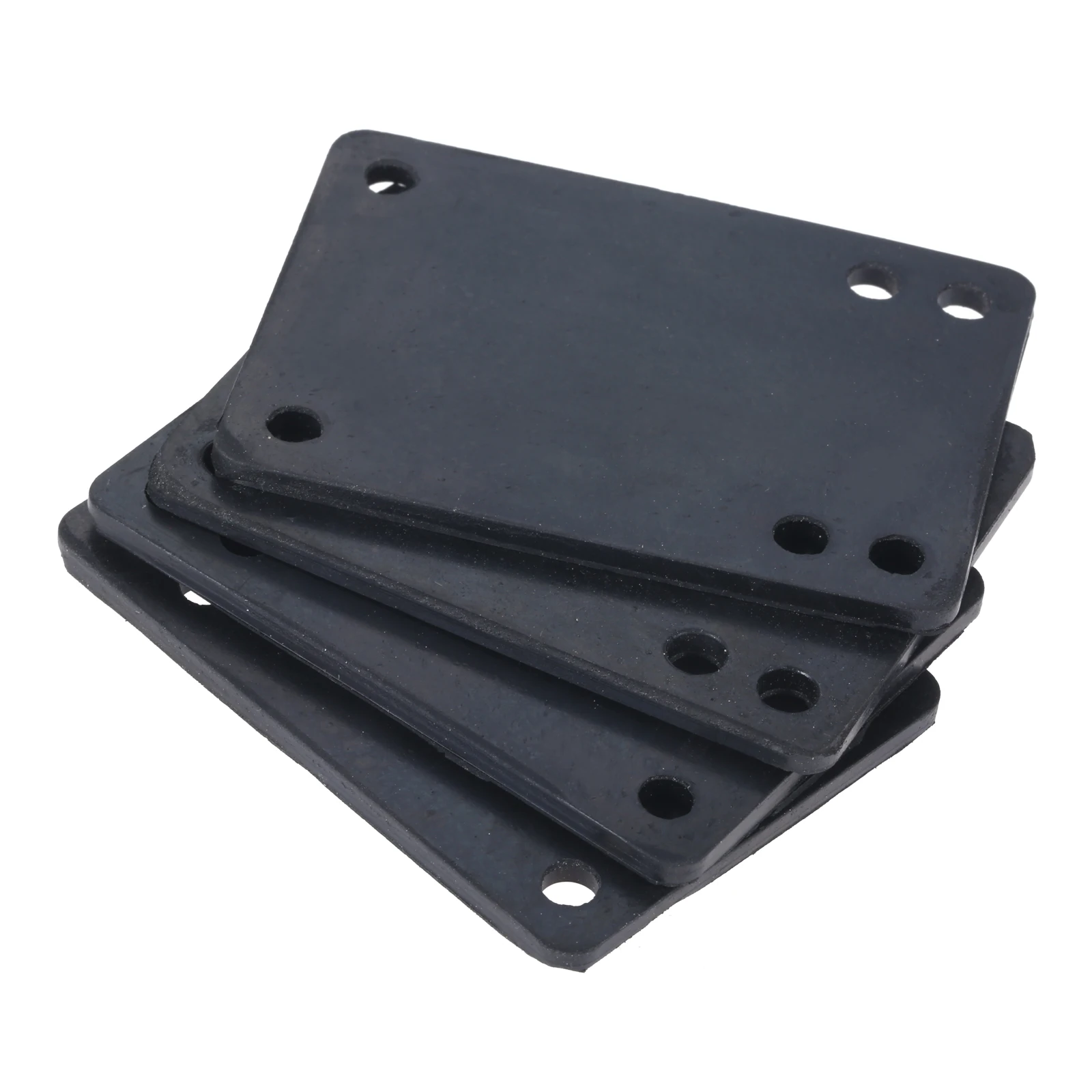 4 Cao Su Mềm Ván Trượt Nâng Miếng Lót Đất Surfskate Tàu Tuần Dương Longboard Sàn Tàu Hấp Thụ Sốc Xe Tải Chân Đế Cầu Đệm 76x55mm