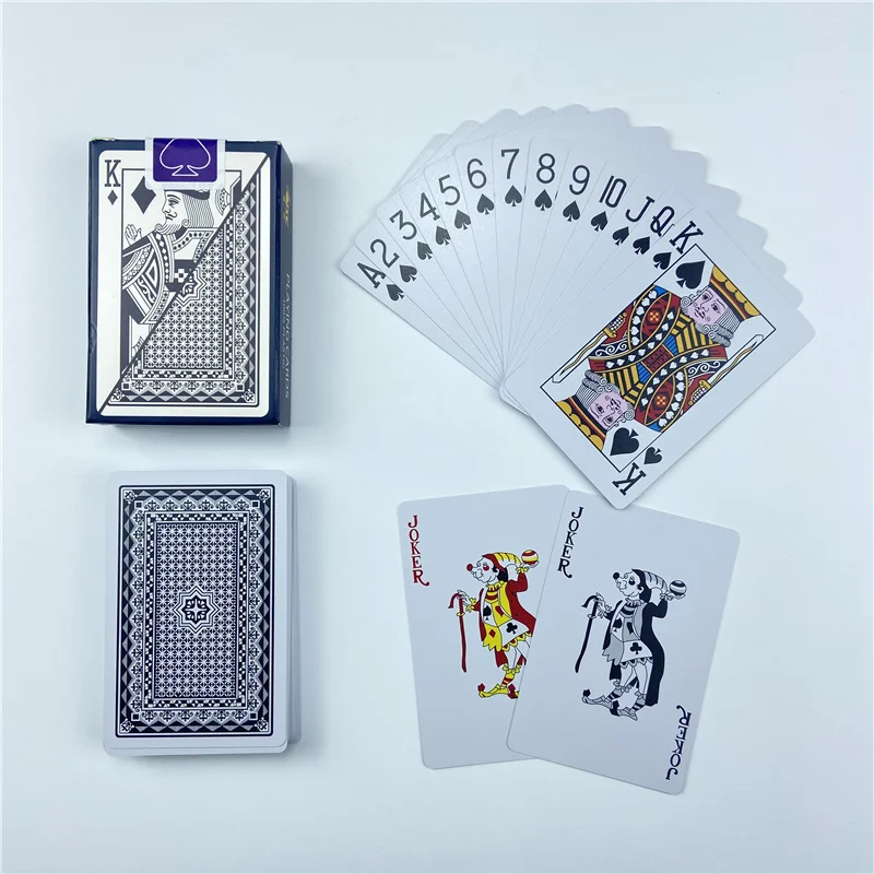 1pcs Playing Cards PVC Pokers Plastic Baccarat Texas Hold'em Poker Cards Board Games Waterproof Wearable Card Game Baralho Deck