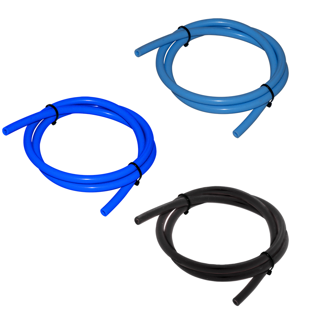 ユニバーサル 1 メートルシリコン真空チューブ冷却剤ホースシリコンチューブインタークーラーパイプ ID 3 ミリメートル 4 ミリメートル