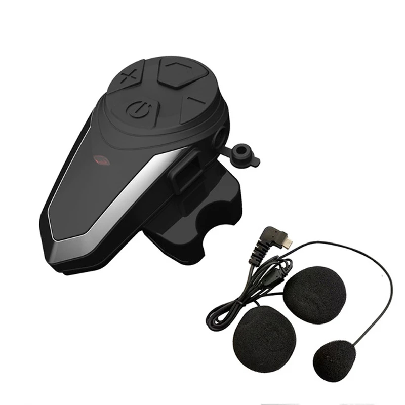 BT-S3NS Motorrad Helm Intercom Moto Helm BT5.0 Headset Wasserdicht Intercomunicador BT Interphone FM