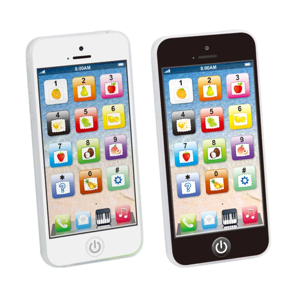 Celular Aprendizagem Precoce com Som Claro, Brinquedo Vocal Móvel, Telefone Simulação, Musical Early Brinquedos Educativos para Bebé e Crianças