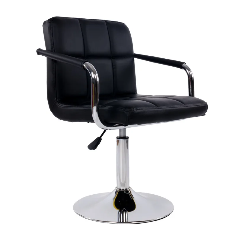 Bar Chair High-Height Adjustable Counter Chair Cashier Stool Reception Backrest Chair Ideal for Bars Restaurants and Offices