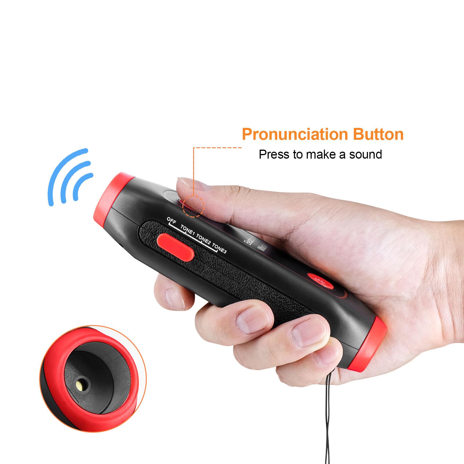 Handheld Electric Whistle High Volume 3 Modes for Camping Outdoor Basketball