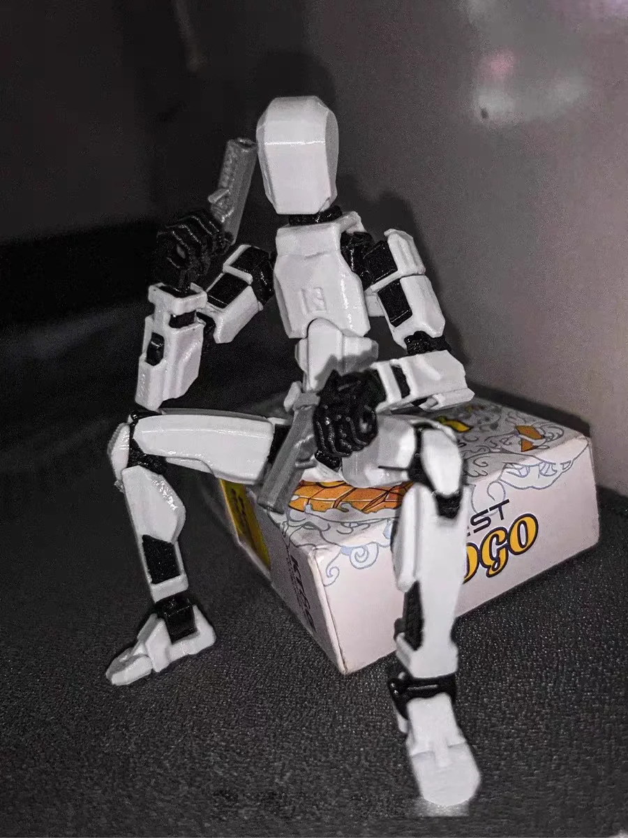 Multi-Jointed Movable Shapeshift Robot 3D Printed Mannequin Dummy Lucky 13  Robot movable figures adult toys children's toys