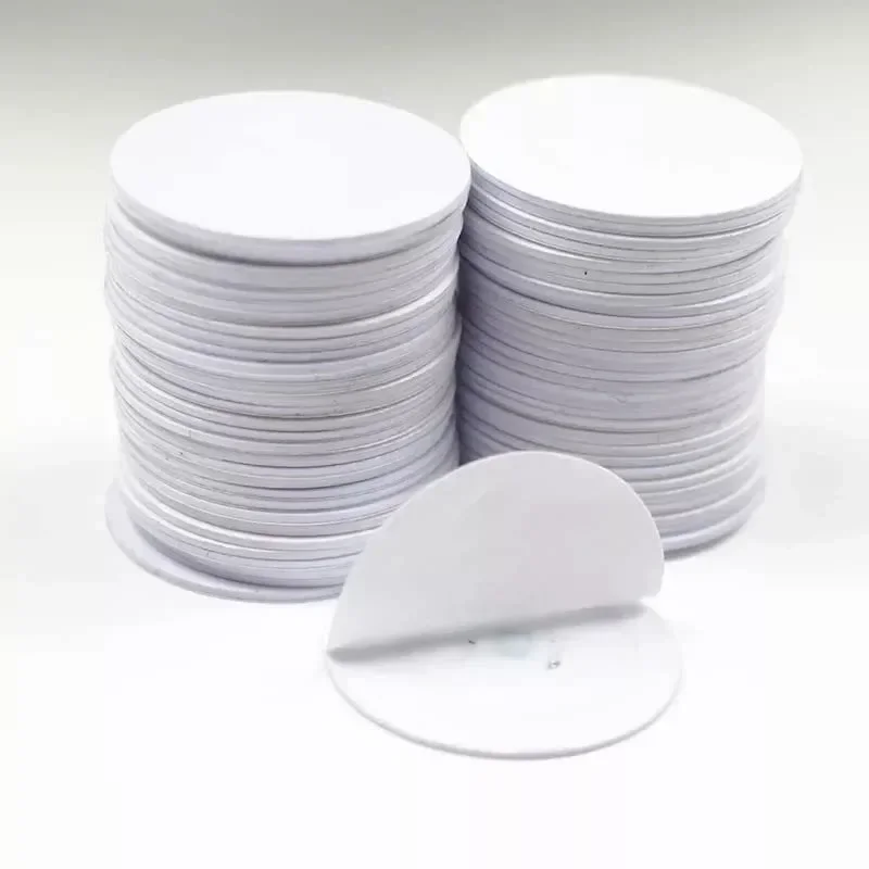 10-100 Stuks 125 Khz RFID Tags T5577 Beschrijfbare Stickers Proximity Kaarten Zelfklevend Herschrijfbaar Label voor RFID Copier 25mm Tags EM4305