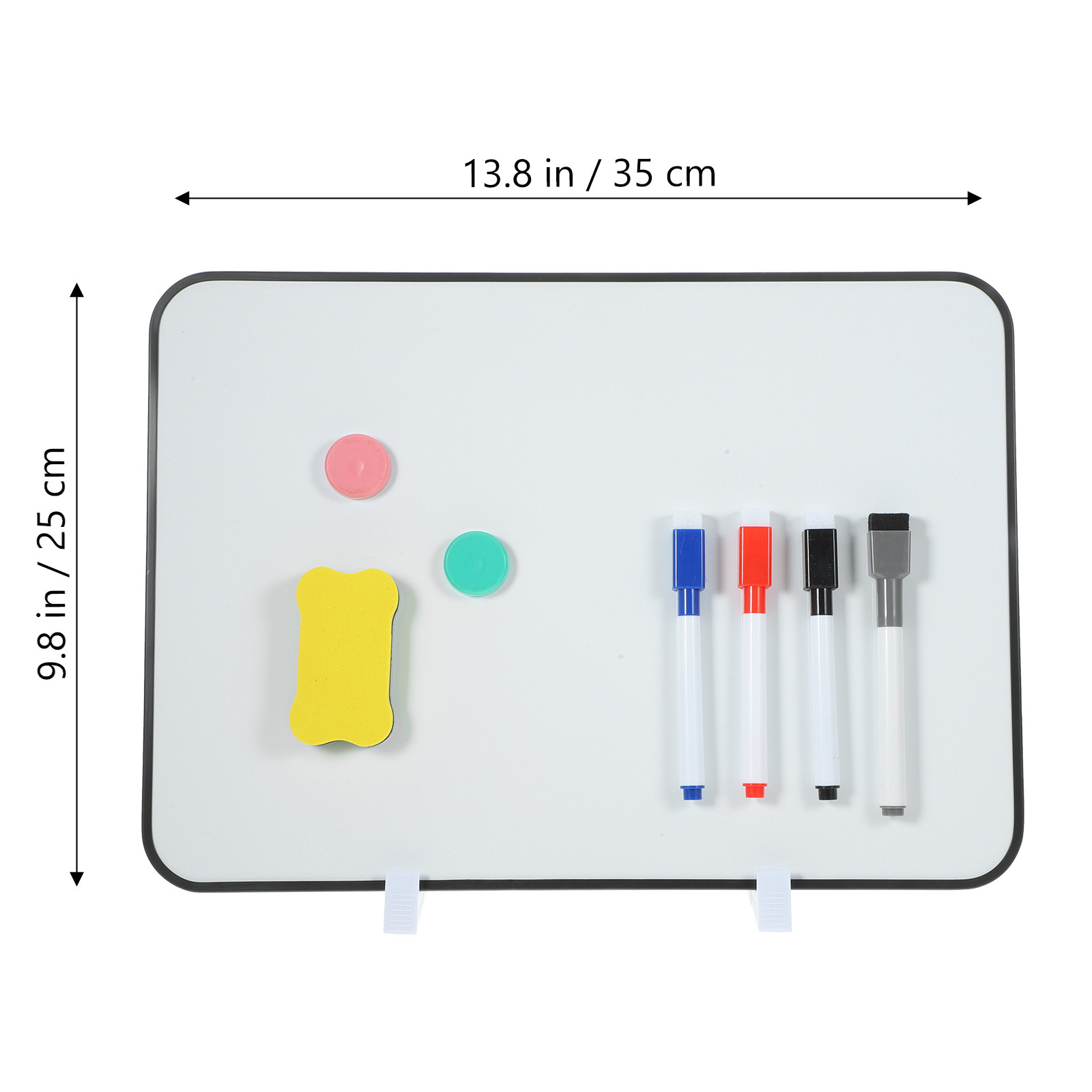 Portable Double Sided Whiteboard Magnetic Dry Erase Board Kids Drawing Board Office School Presentation Supplies With Stand