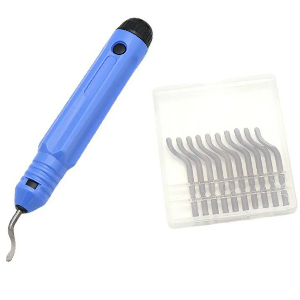 Trimmen Mes Schraper Rand Ontbramen Hoofd Snijders Set Burr Remover Handje Voor Hout Plastic voor PVC Pijpen Hars Art Gereedschap