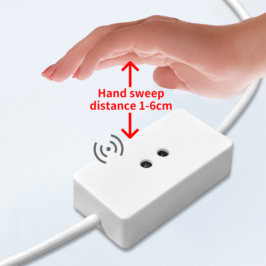 1M/2M/3M/5M/10M DC 5V USB LED Licht Streifen Hand Sweep Winken AUF OFF Sensor Diode Band Hintergrundbeleuchtung TV Küche Unter Schrank Lampe