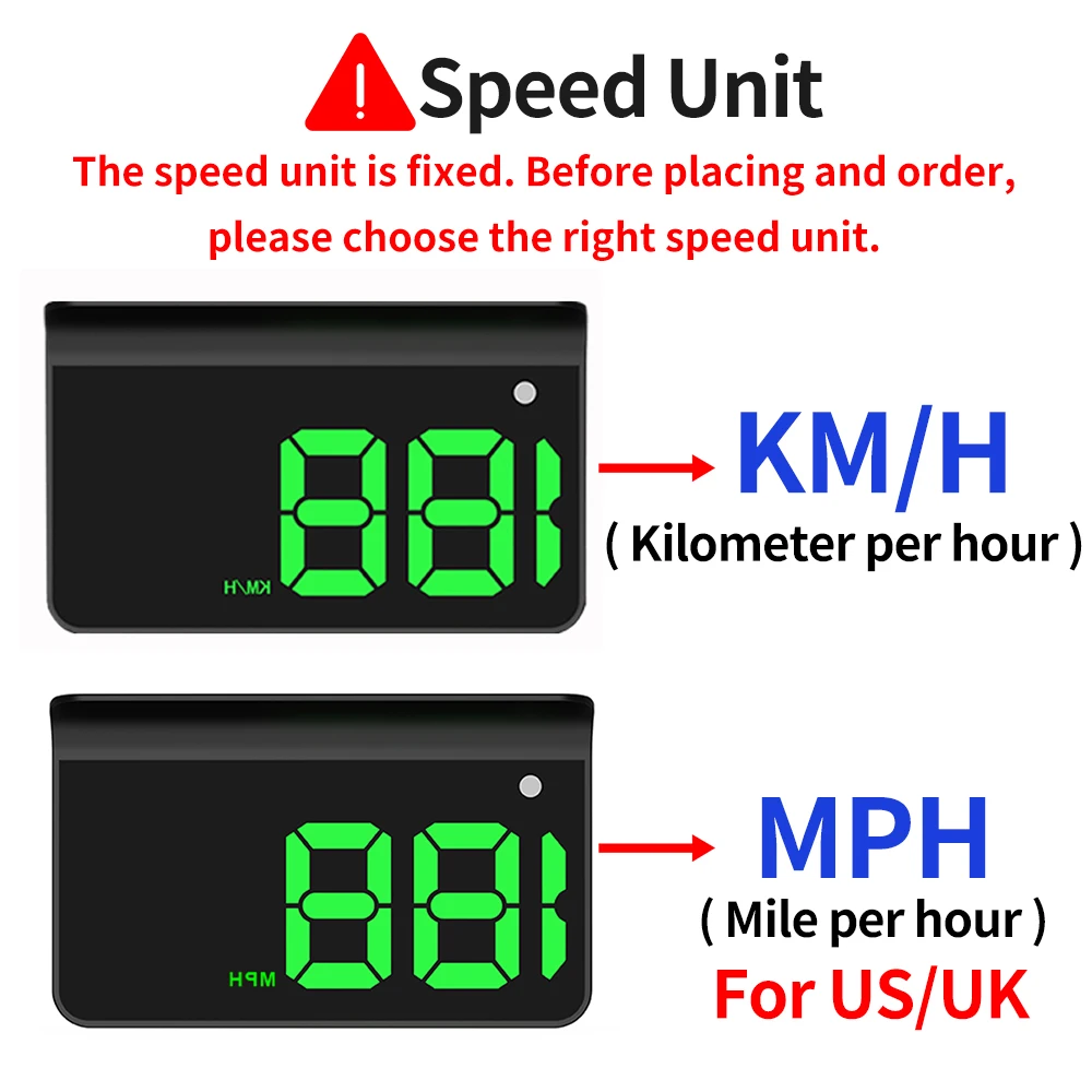 KWHUD K1 gps спидометр проектор на лобовое стекло hud проектор павтомобильный проекционный дисплей, универсальный цифровой спидометр, GPS, скорость, проектор на лобовое стекло, автомобильные электронные устройства