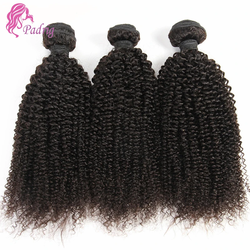 Extensiones de cabello humano virgen brasileño rizado de grado 100 g/unidad 12A extensiones de cabello de doble trama de Color Natural 10-32 pulgadas
