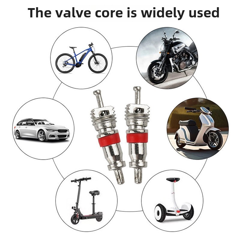 20pcs Car Tire Valve Core Removal Tools Insert With Remover Tool For Car Bike Motorcycle Wheel Valve Core Wrench Screw Driver